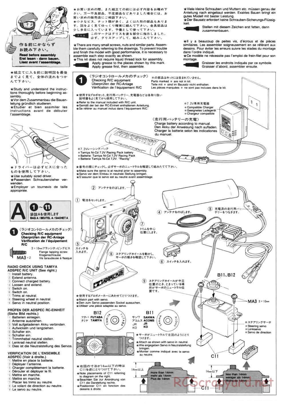 Tamiya - TL-01 Chassis - Manual - Page 4