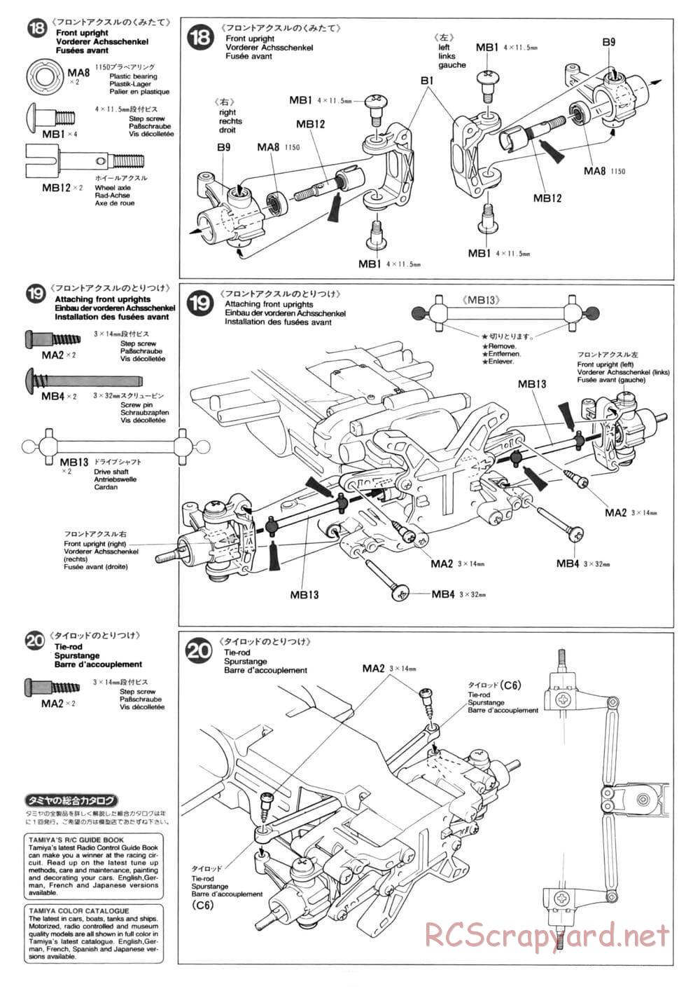 Tamiya - TL-01 Chassis - Manual - Page 12