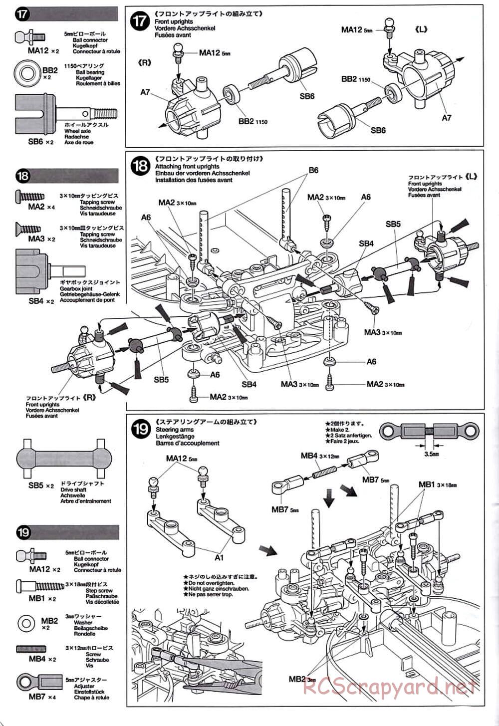 Tamiya - TT-01D Chassis - Manual - Page 10