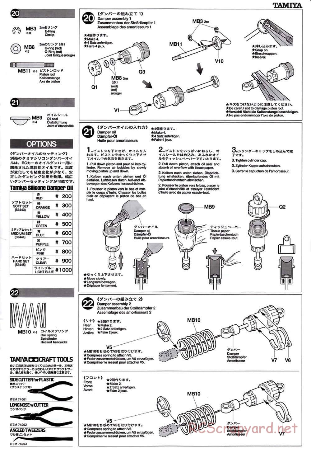 Tamiya - TT-01D Chassis - Manual - Page 11