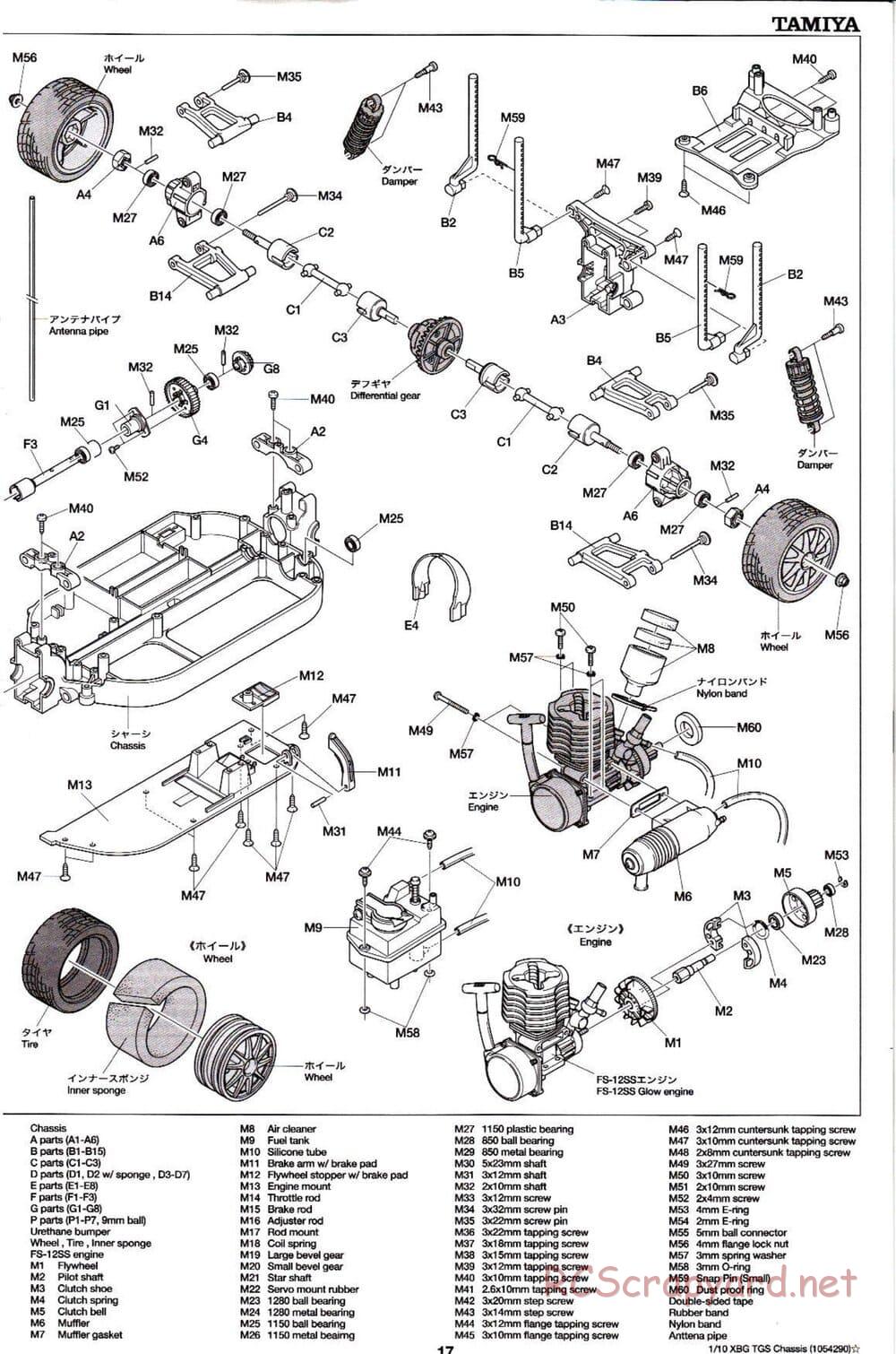 Tamiya - TGS Chassis - Manual - Page 17