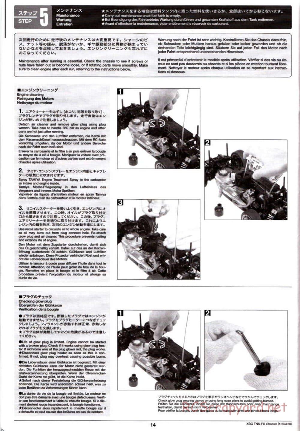 Tamiya - TNS-FD Chassis - Manual - Page 14