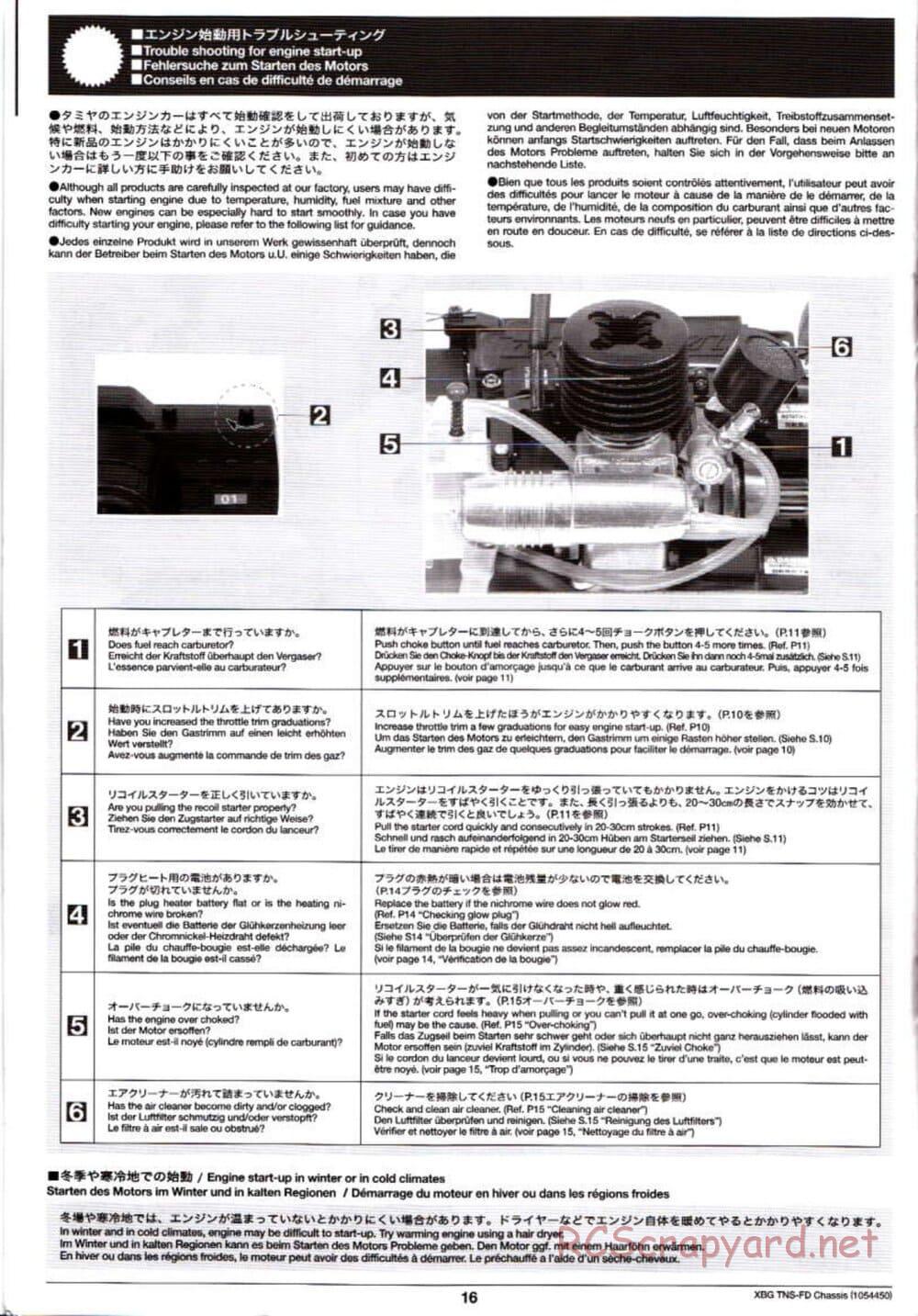 Tamiya - TNS-FD Chassis - Manual - Page 16