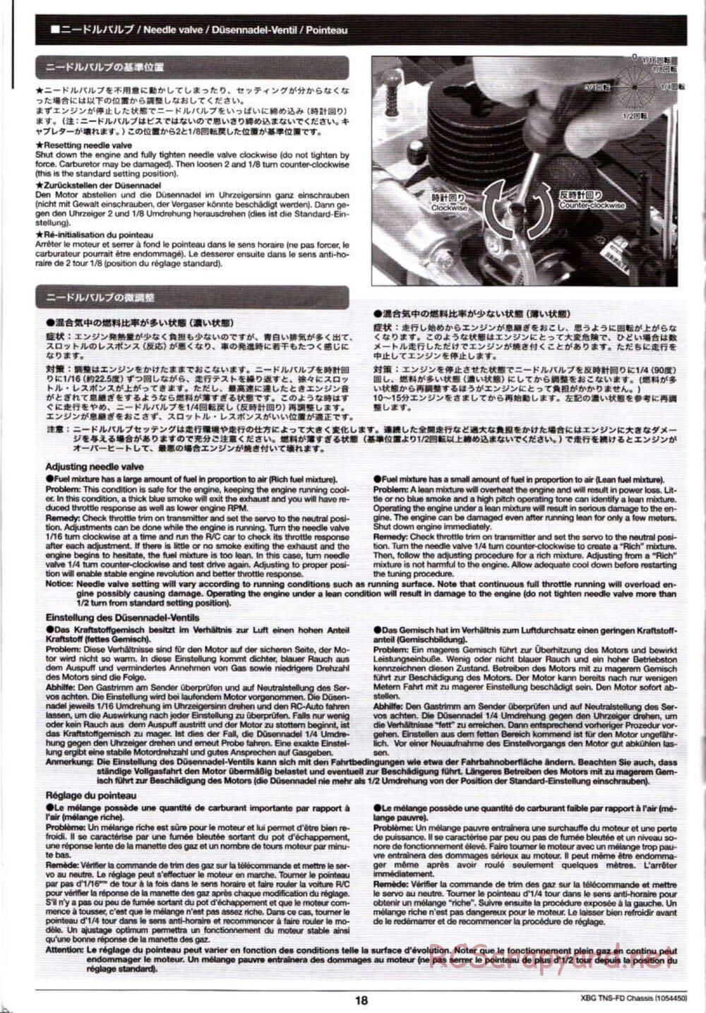 Tamiya - TNS-FD Chassis - Manual - Page 18