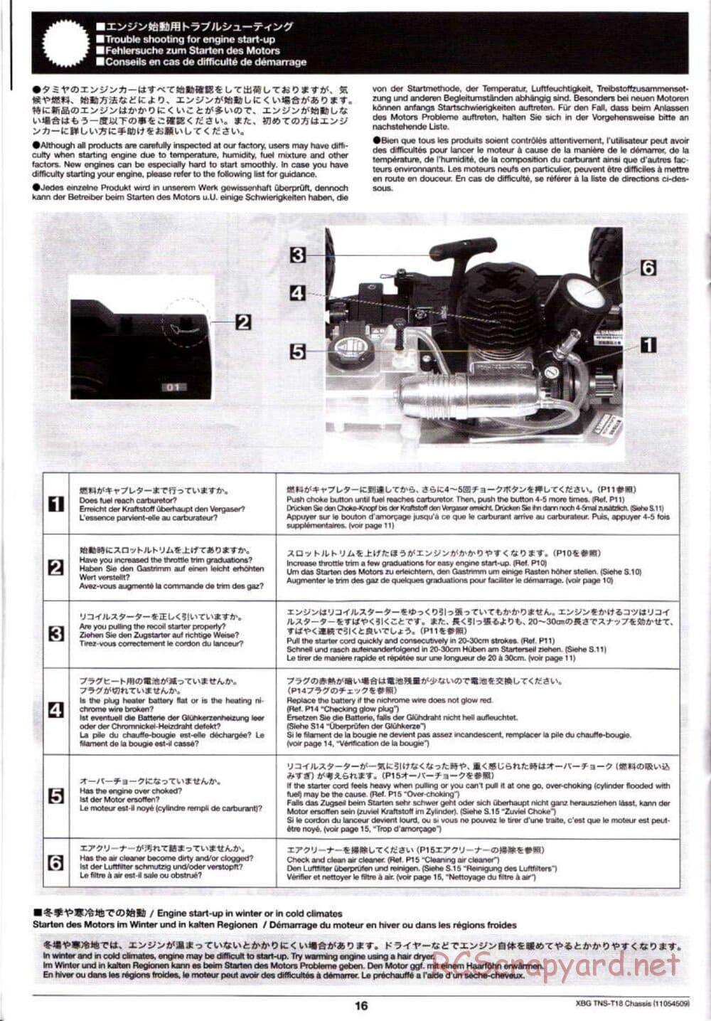 Tamiya - TNS-T18 Chassis - Manual - Page 16