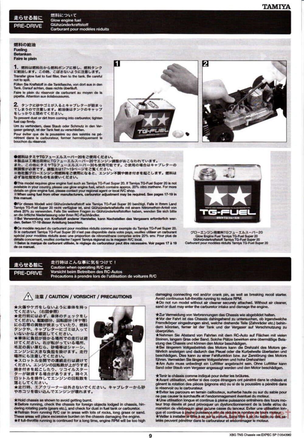 Tamiya - TNS Chassis - Manual - Page 9