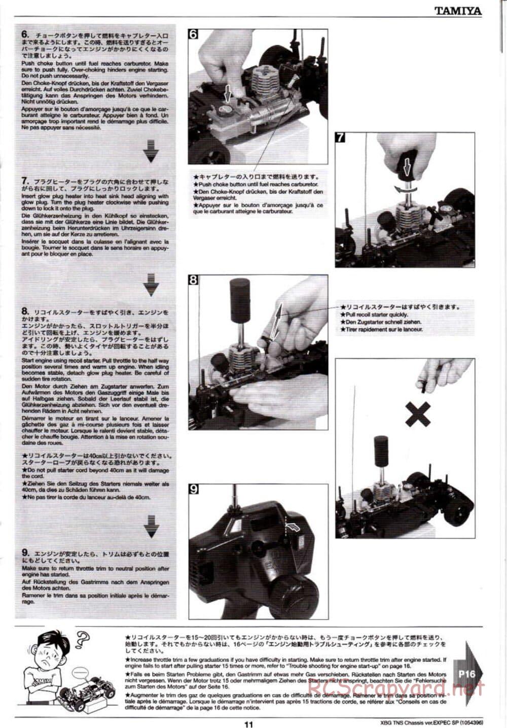 Tamiya - TNS Chassis - Manual - Page 11