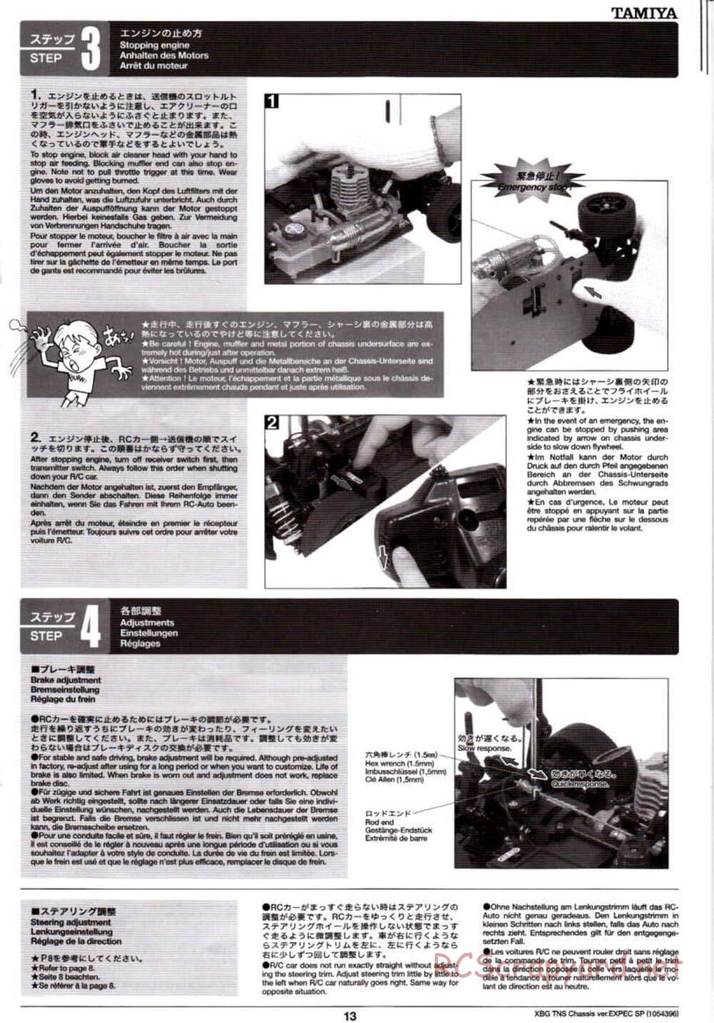 Tamiya - TNS Chassis - Manual - Page 13