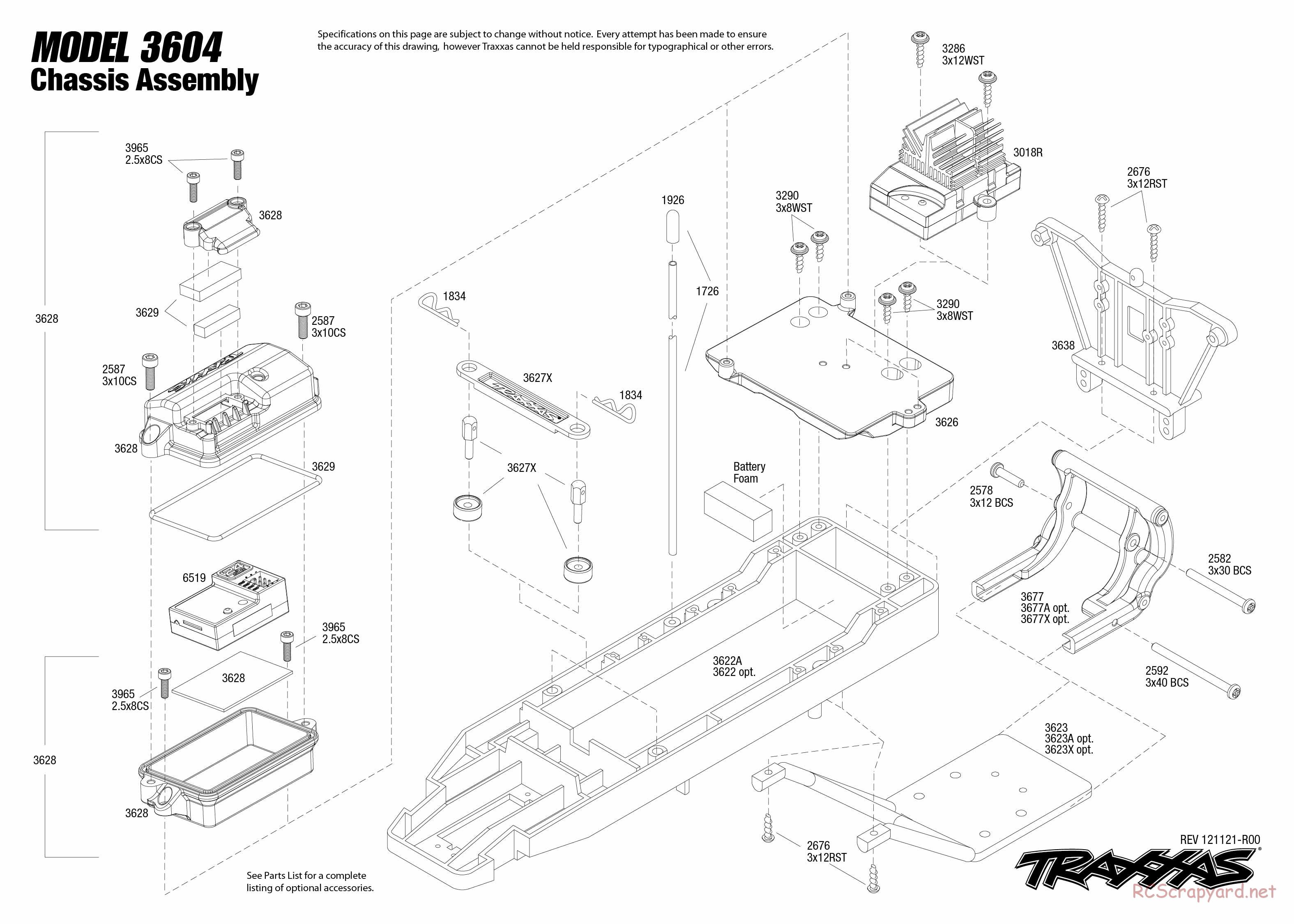 Traxxas - Monster Jam - Exploded Views - Page 1