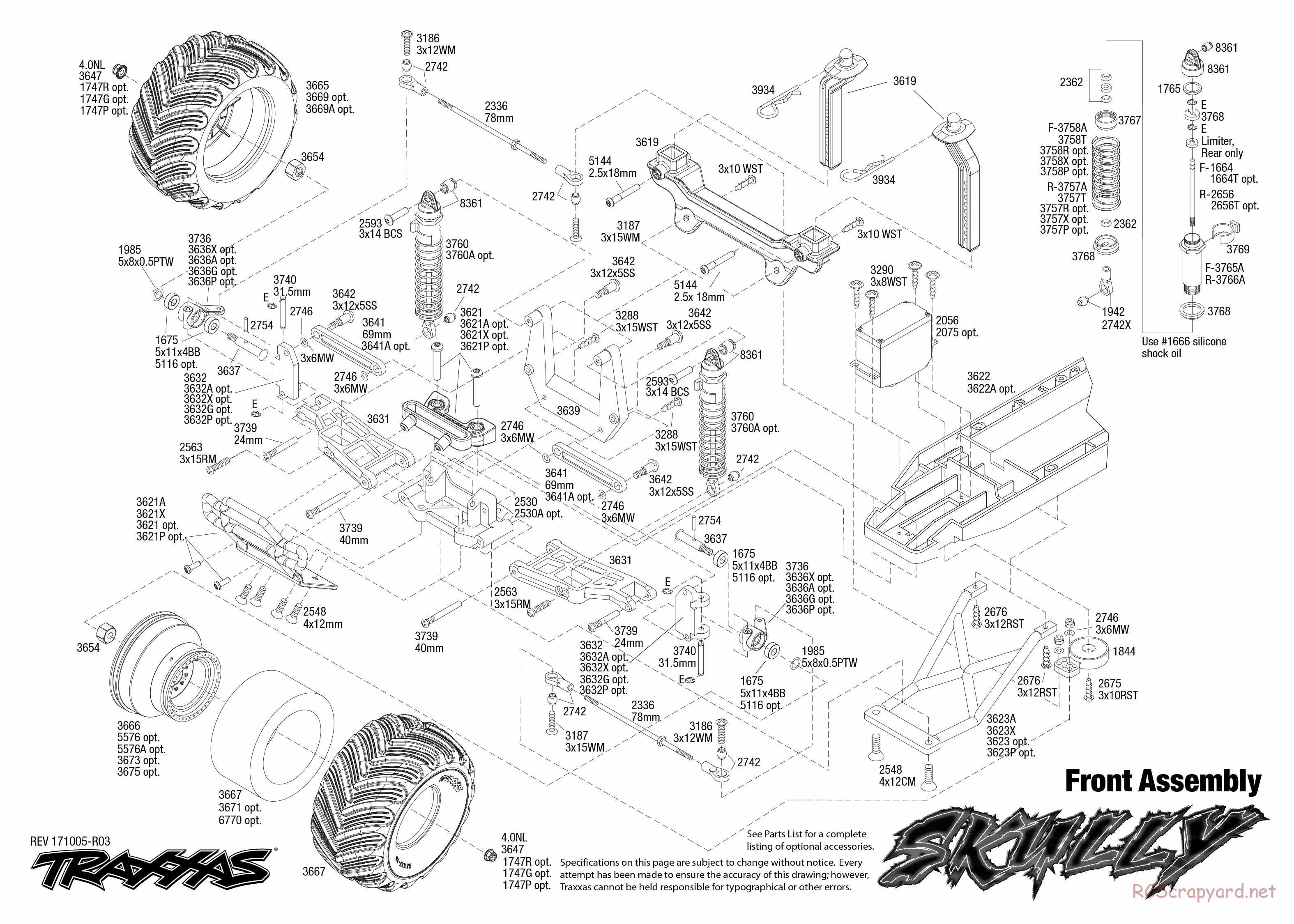 Traxxas - Skully - Exploded Views - Page 2