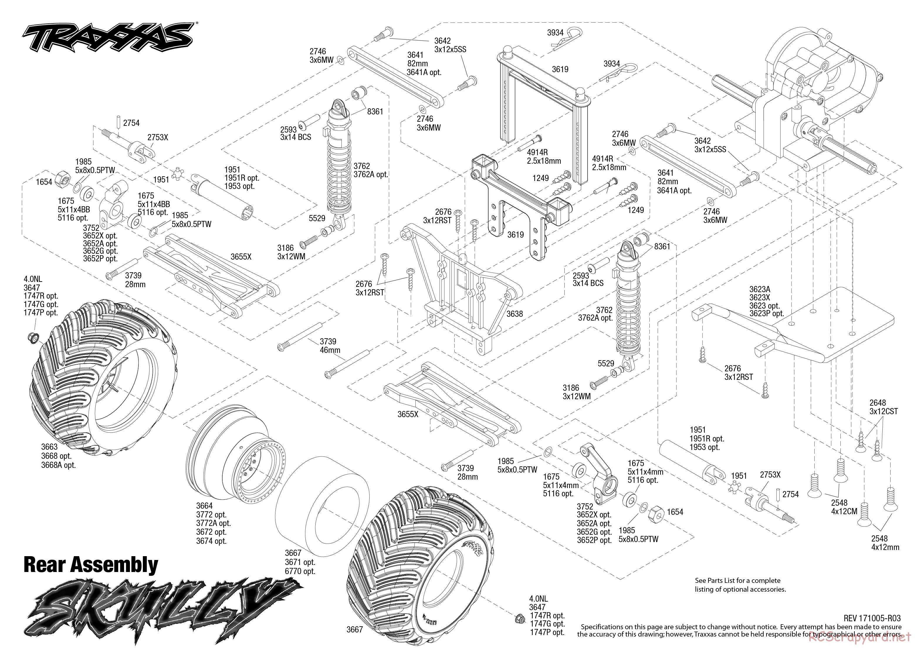 Traxxas - Skully - Exploded Views - Page 3