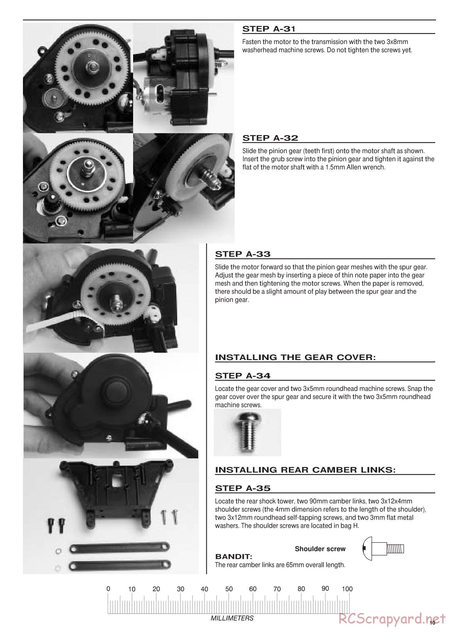 Traxxas - Bandit / Rustler - Manual - Page 10