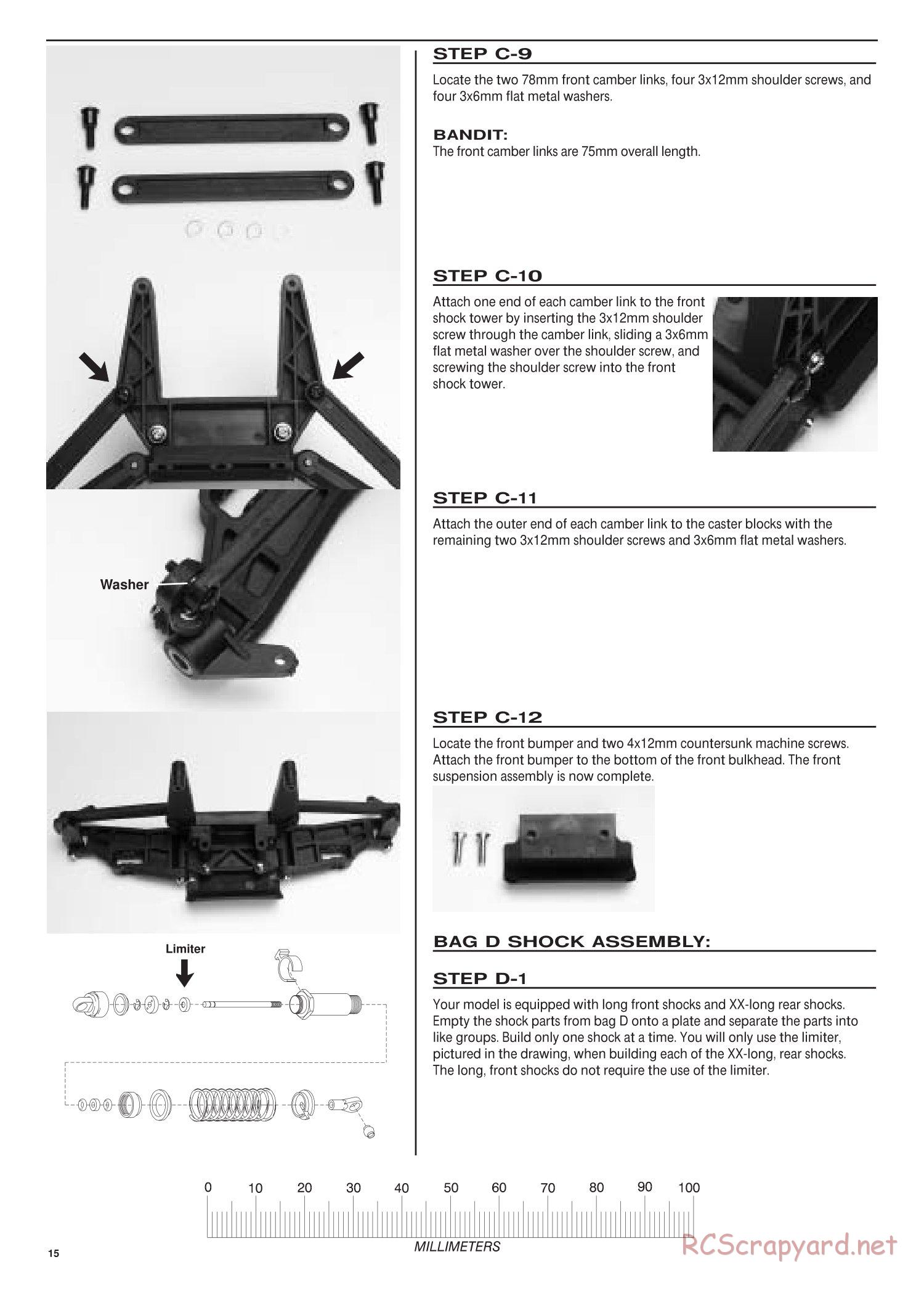 Traxxas - Bandit / Rustler - Manual - Page 15