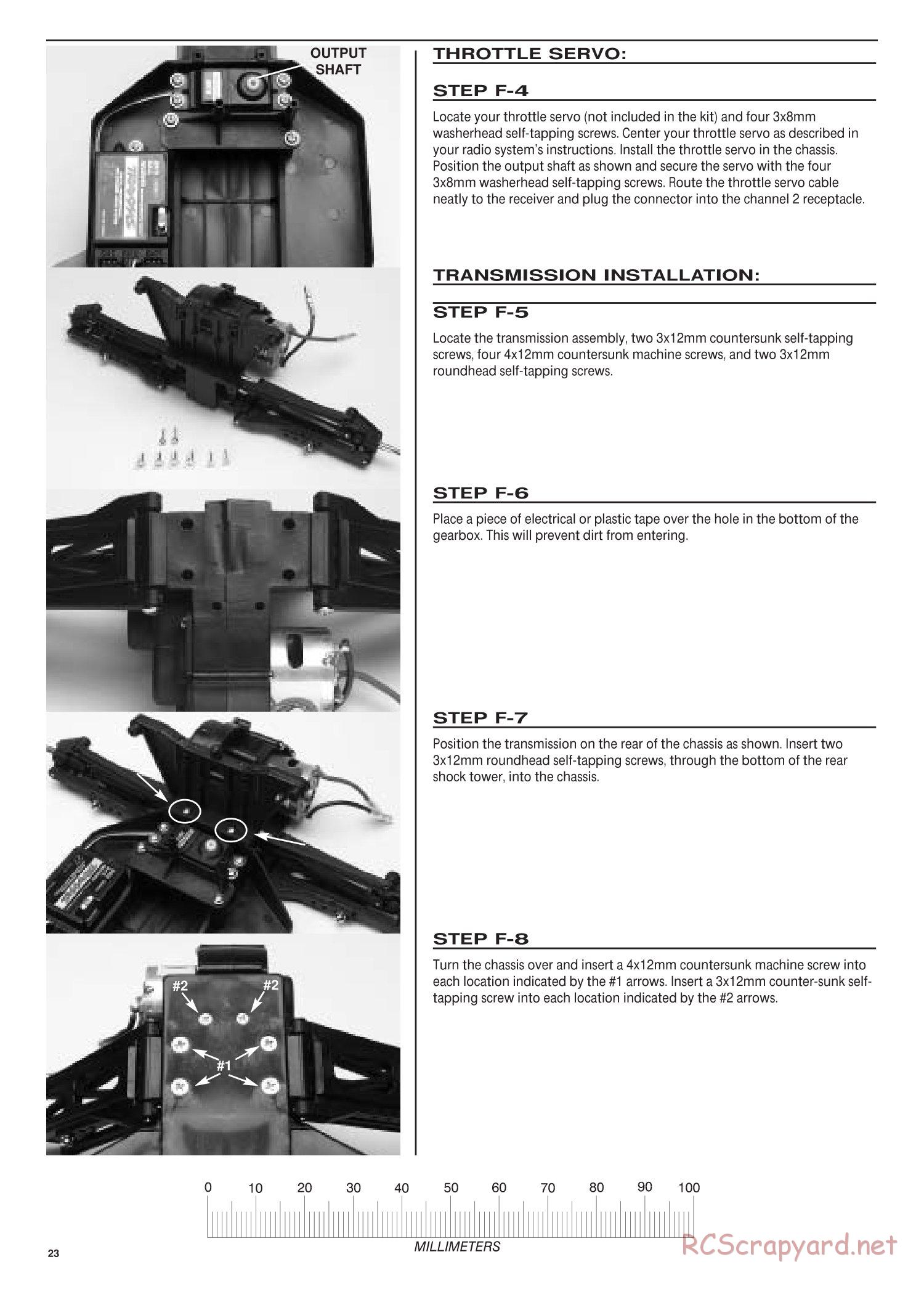 Traxxas - Bandit / Rustler - Manual - Page 23