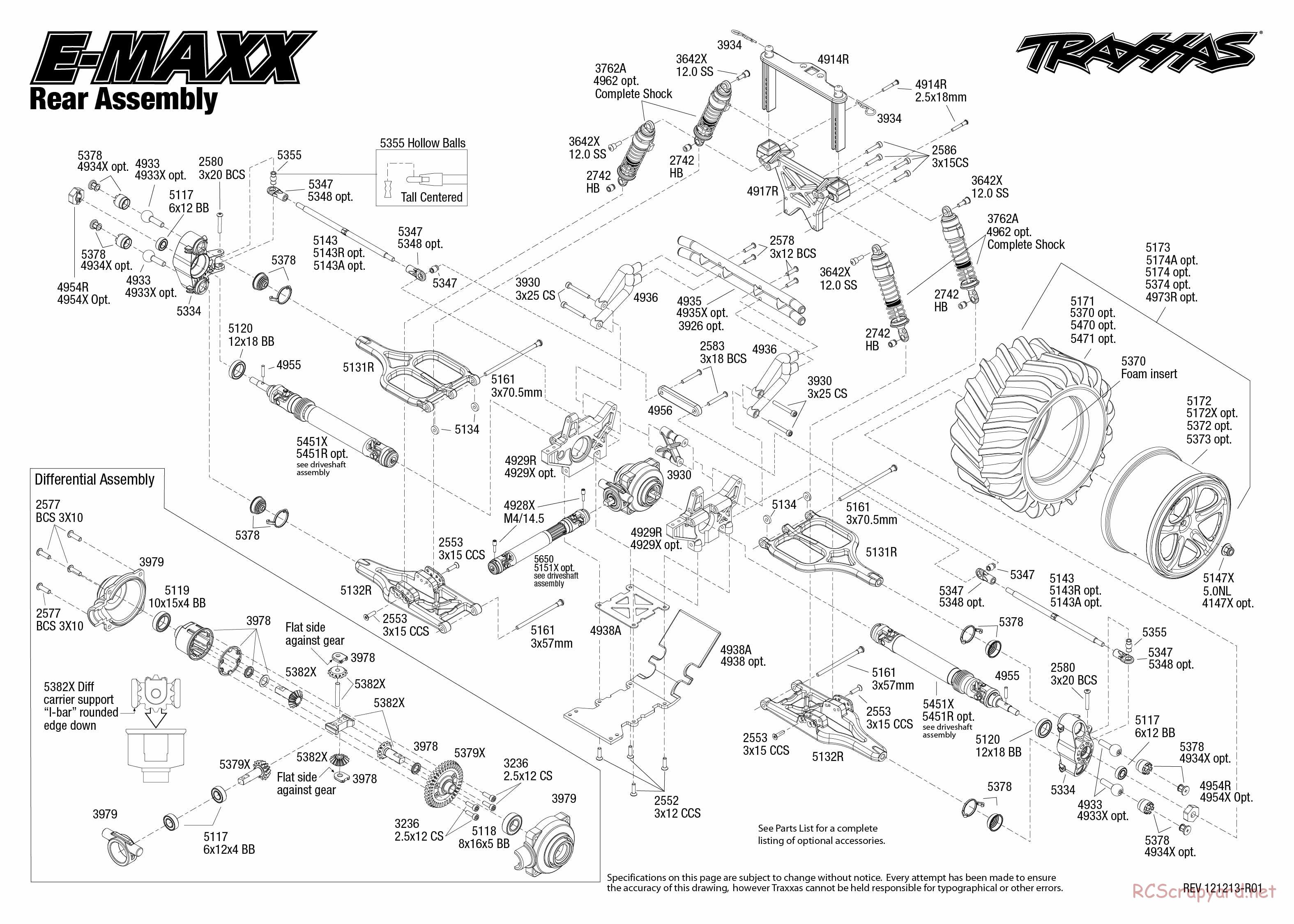 Traxxas - E-Maxx (2010) - Exploded Views - Page 4