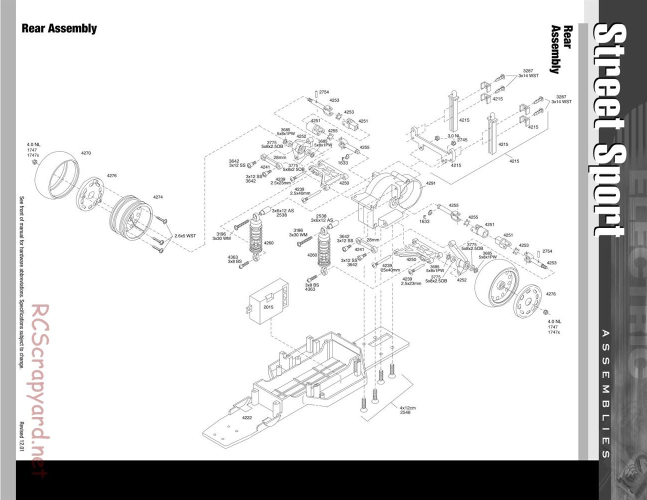 Traxxas - Street Sport - Exploded Views - Page 3