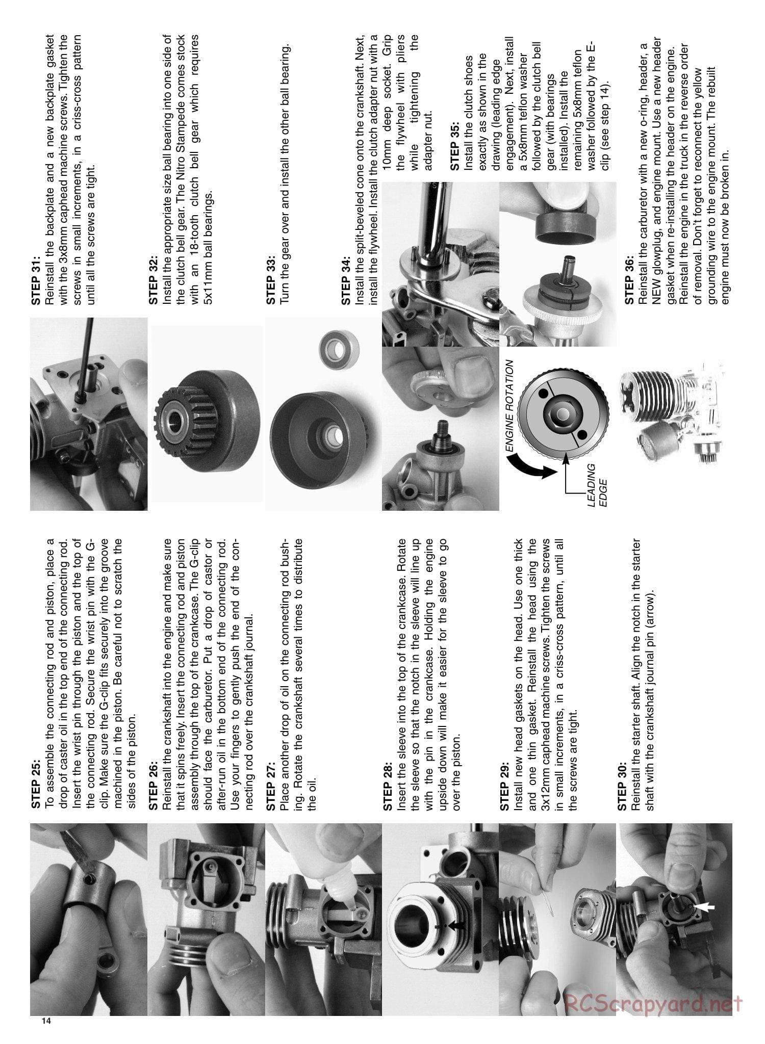 Traxxas - Nitro Rustler - Manual - Page 14