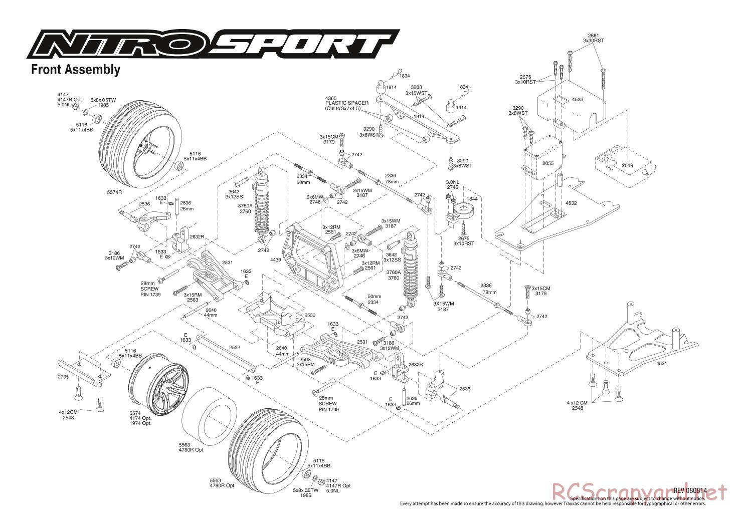 Traxxas - Nitro Sport - Exploded Views - Page 2