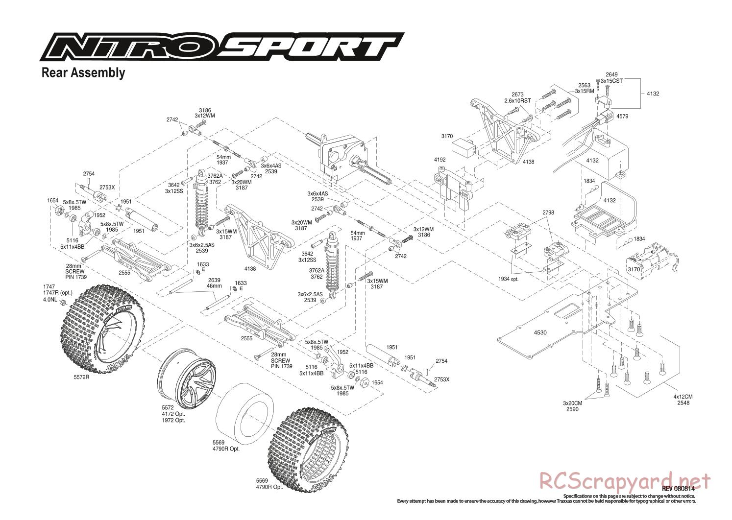 Traxxas - Nitro Sport - Exploded Views - Page 3