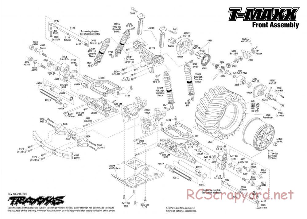 Traxxas - T-Maxx Classic - Exploded Views - Page 2