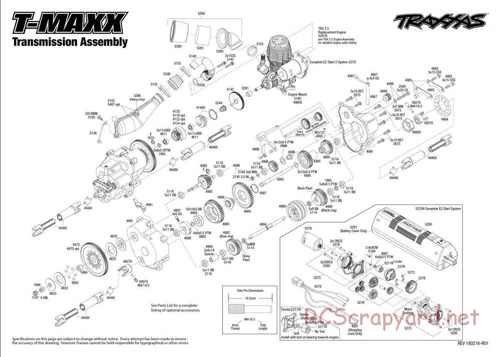 Traxxas - T-Maxx Classic - Exploded Views - Page 4