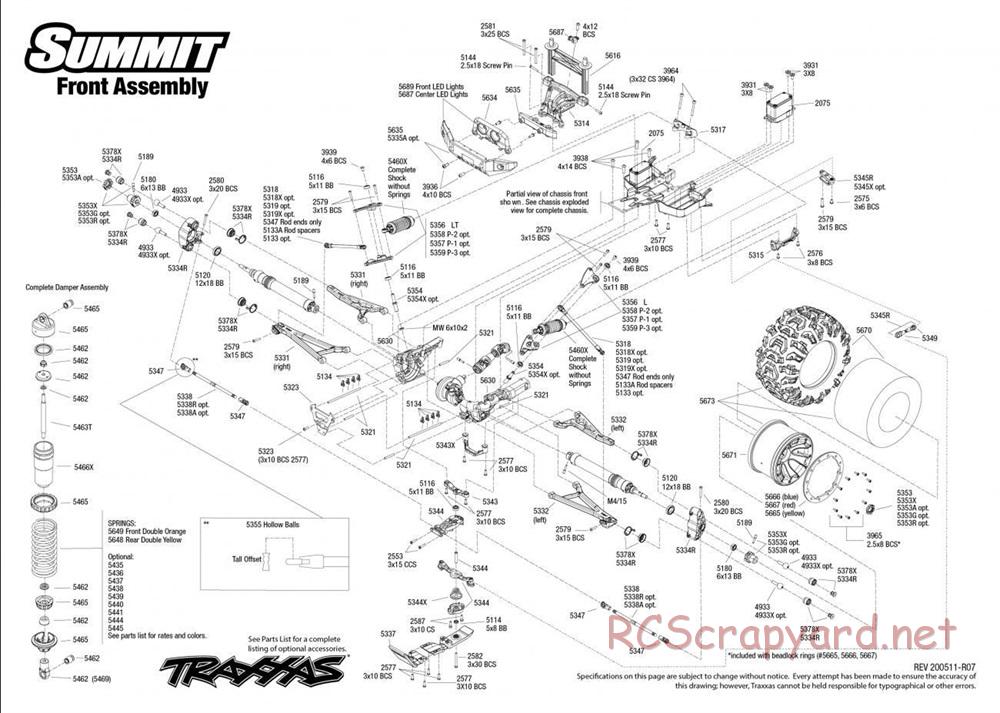 Traxxas - Summit - Exploded Views - Page 2