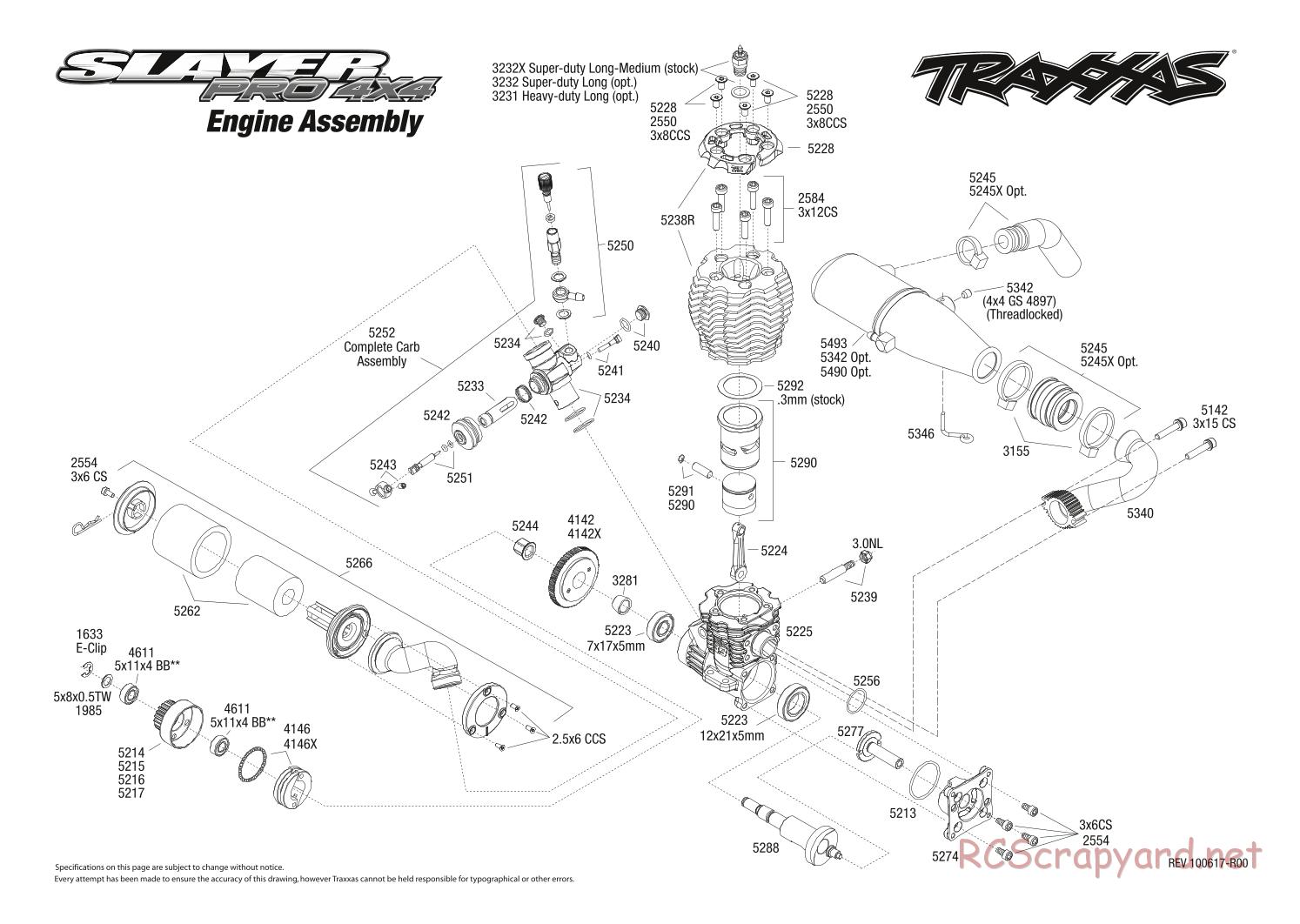 Traxxas - Slayer Pro 4x4 - Exploded Views - Page 2