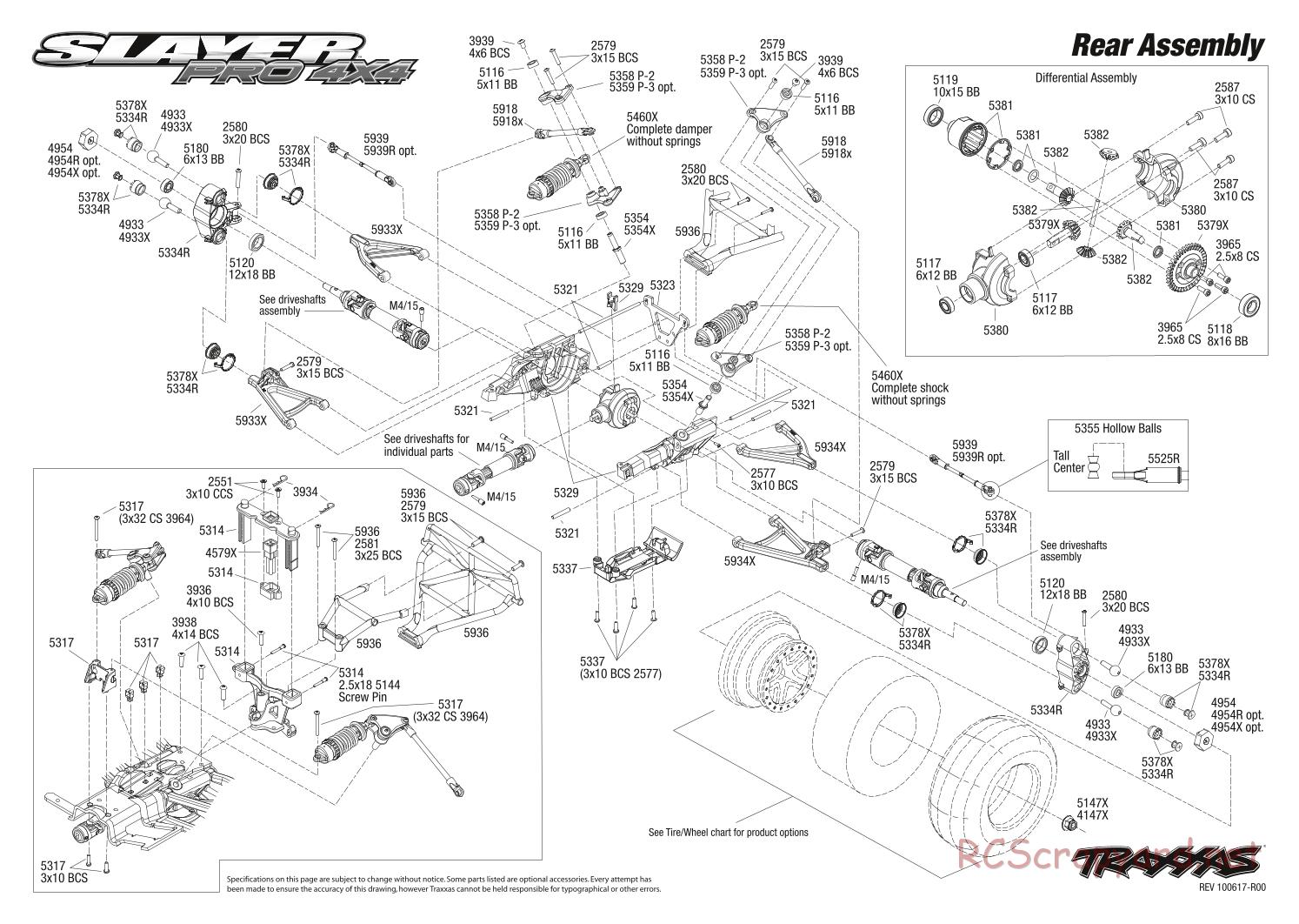 Traxxas - Slayer Pro 4x4 - Exploded Views - Page 4