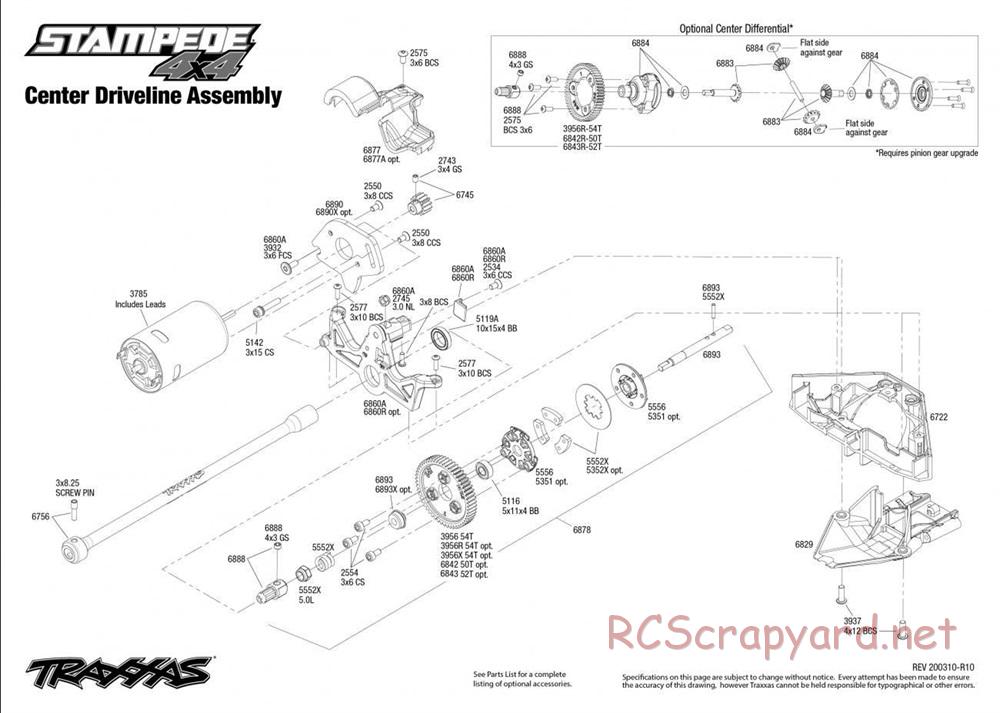 Traxxas - Stampede 4x4 - Exploded Views - Page 5