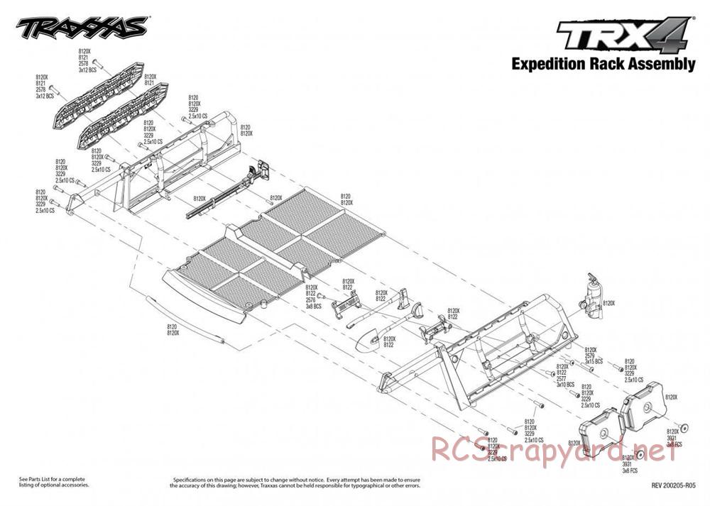 Traxxas - TRX-4 Sport - Exploded Views - Page 5