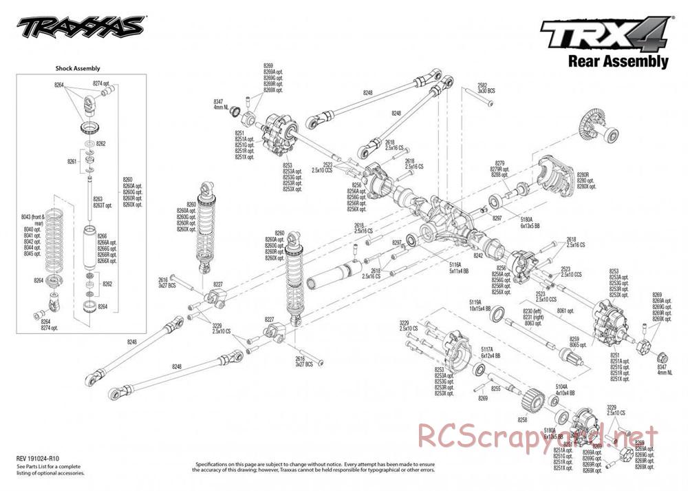 Traxxas - TRX-4 Sport - Exploded Views - Page 3