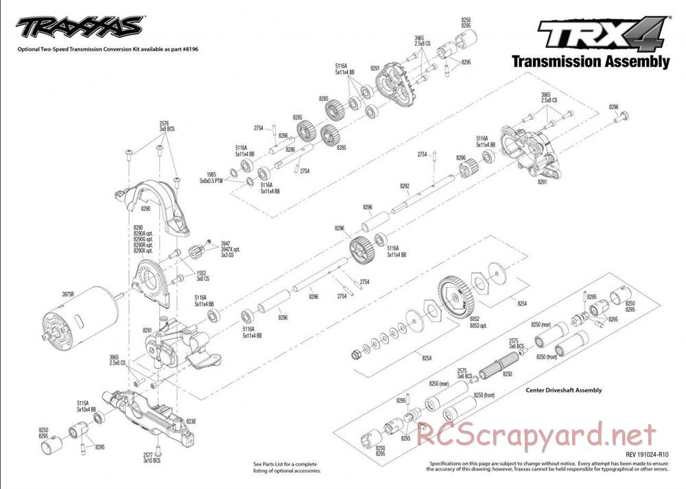 Traxxas - TRX-4 Sport - Exploded Views - Page 5