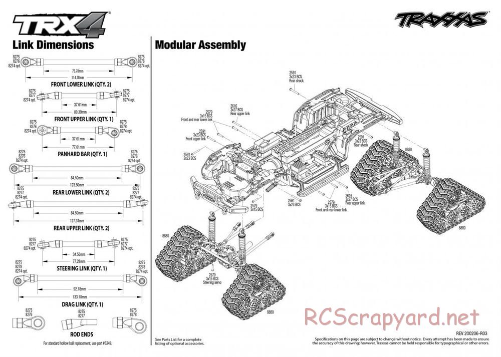 Traxxas - TRX-4 Equipped with Traxx - Exploded Views - Page 5