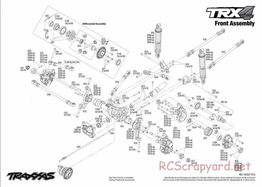 Traxxas - TRX-4 Ford Bronco - Exploded Views - Page 2