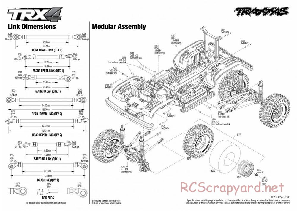Traxxas - TRX-4 Ford Bronco - Exploded Views - Page 6