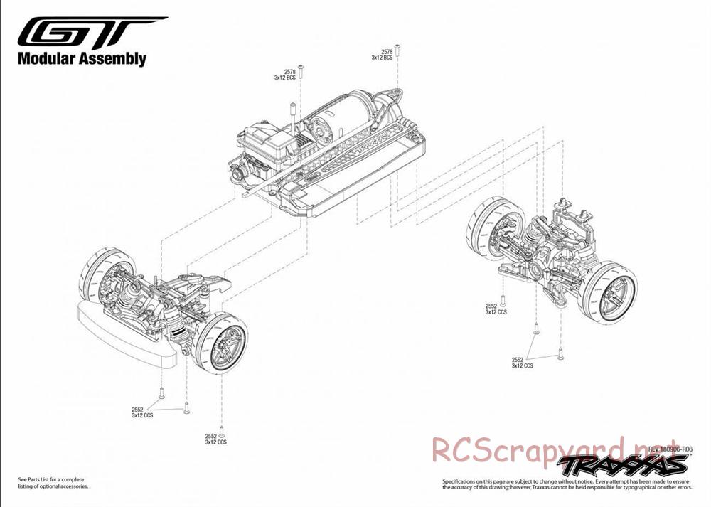 Traxxas - Ford GT - Exploded Views - Page 4