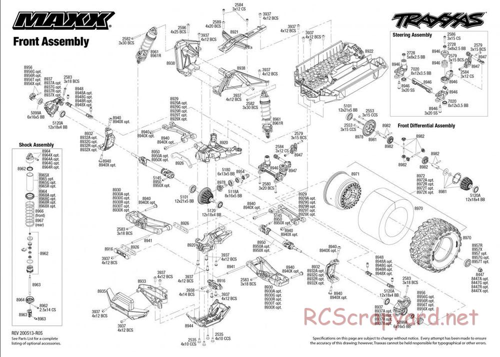 Traxxas - Maxx - Exploded Views - Page 2