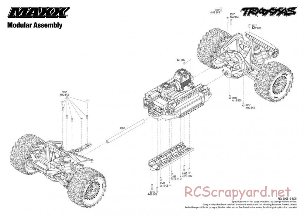 Traxxas - Maxx - Exploded Views - Page 6