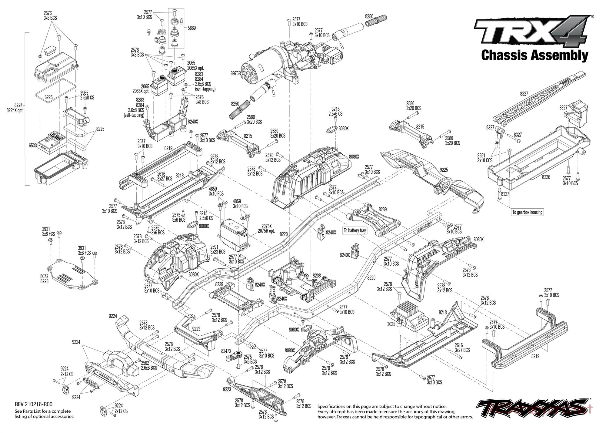 Traxxas - TRX-4 Ford Bronco (2021) - Exploded Views - Page 2
