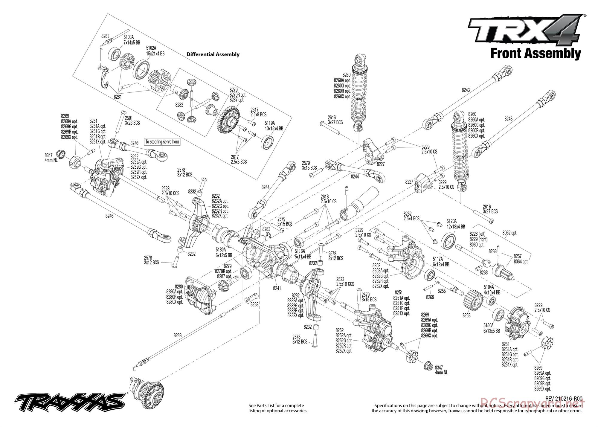 Traxxas - TRX-4 Ford Bronco (2021) - Exploded Views - Page 3