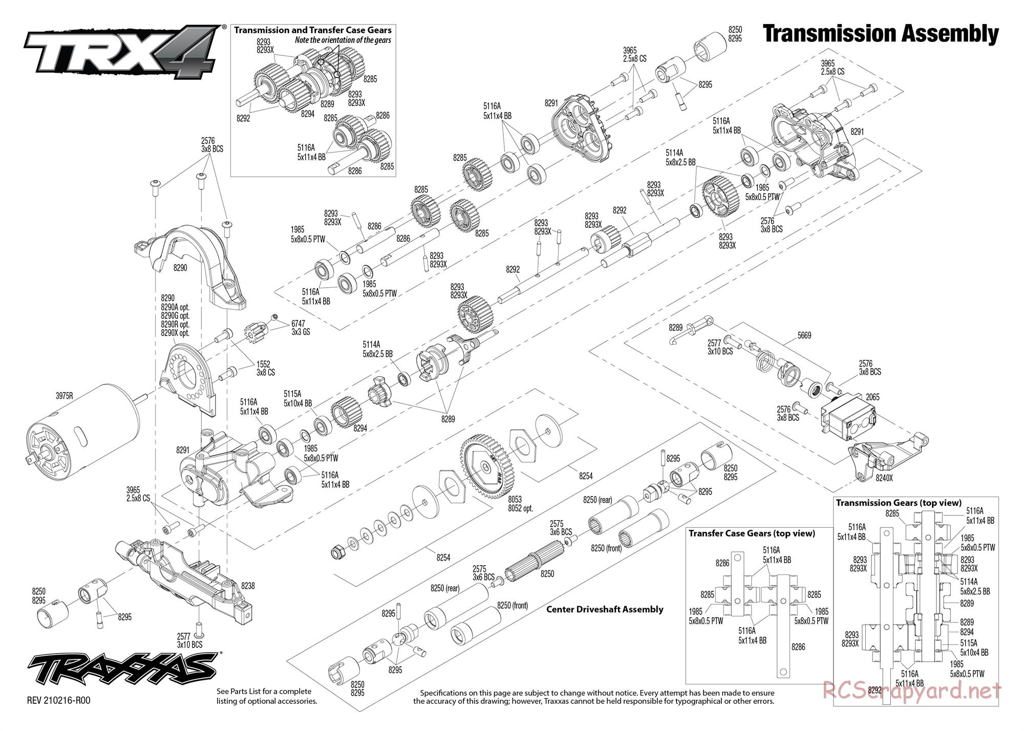 Traxxas - TRX-4 Ford Bronco (2021) - Exploded Views - Page 6