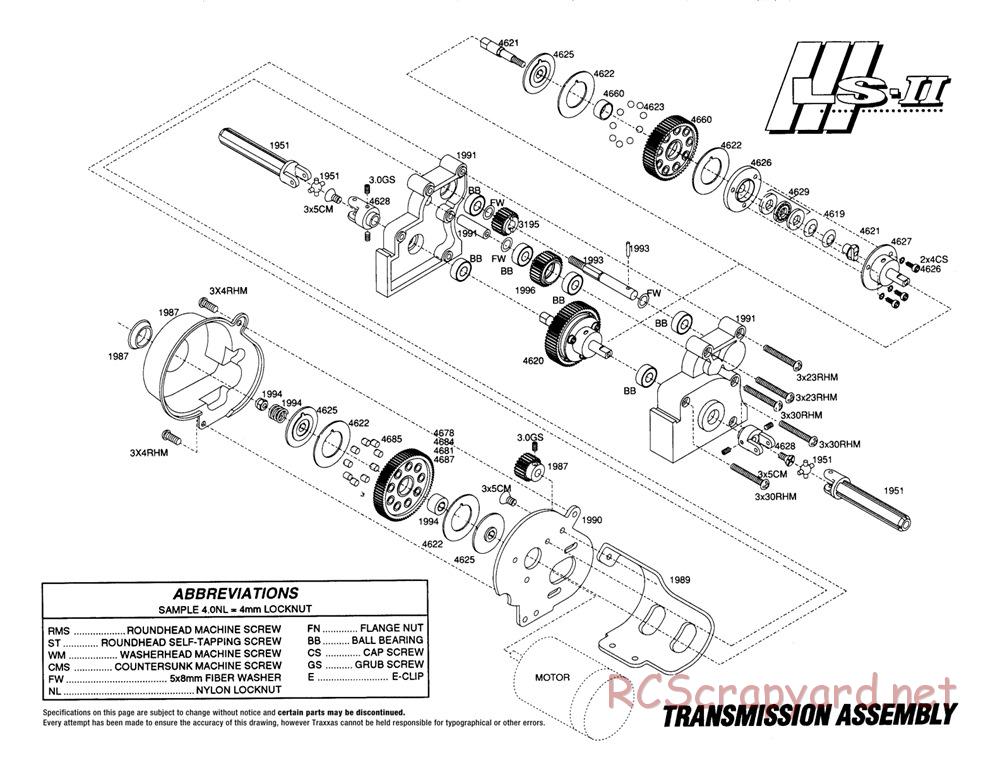 Traxxas - LS-II - Exploded Views - Page 4