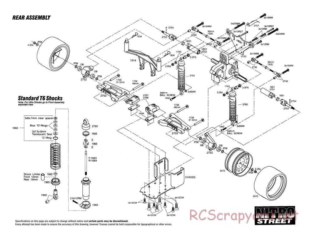 Traxxas - Nitro Street - Exploded Views - Page 3