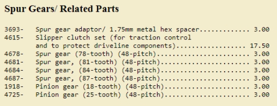 Traxxas - Stampede - Parts List - Page 6