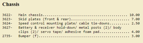 Traxxas - Stampede - Parts List - Page 7