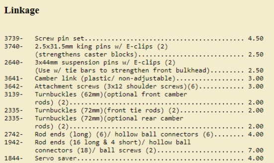 Traxxas - Stampede - Parts List - Page 13