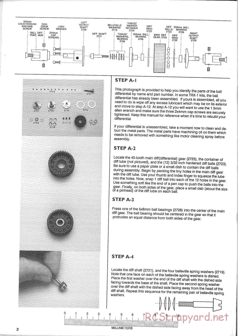 Traxxas - TRX-1 (1991) - Manual - Page 2