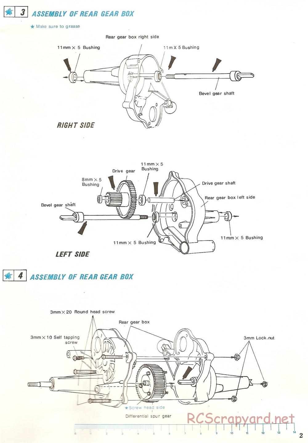 Traxxas - The Cat (1987) - Manual - Page 3