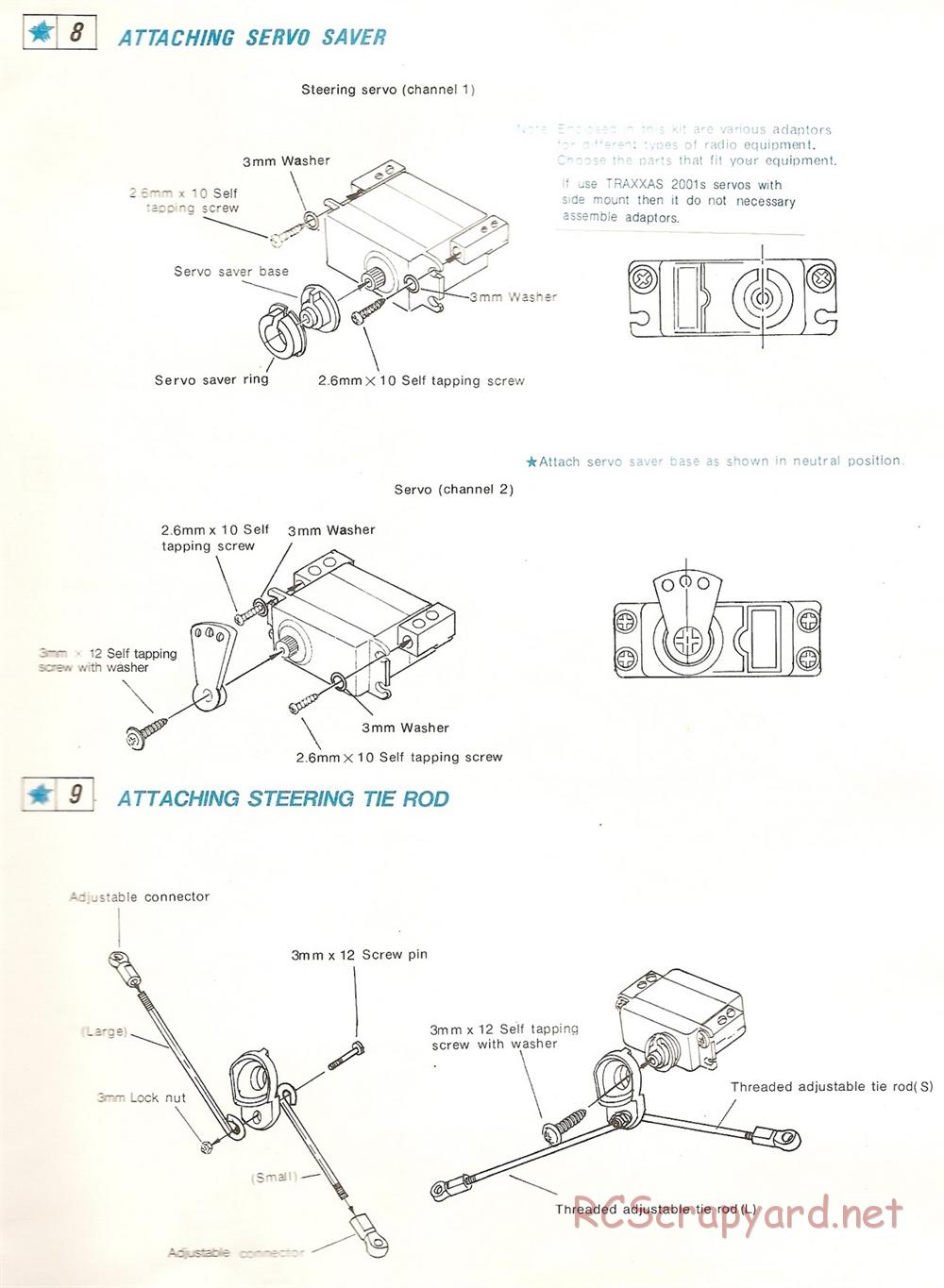 Traxxas - The Cat (1987) - Manual - Page 5