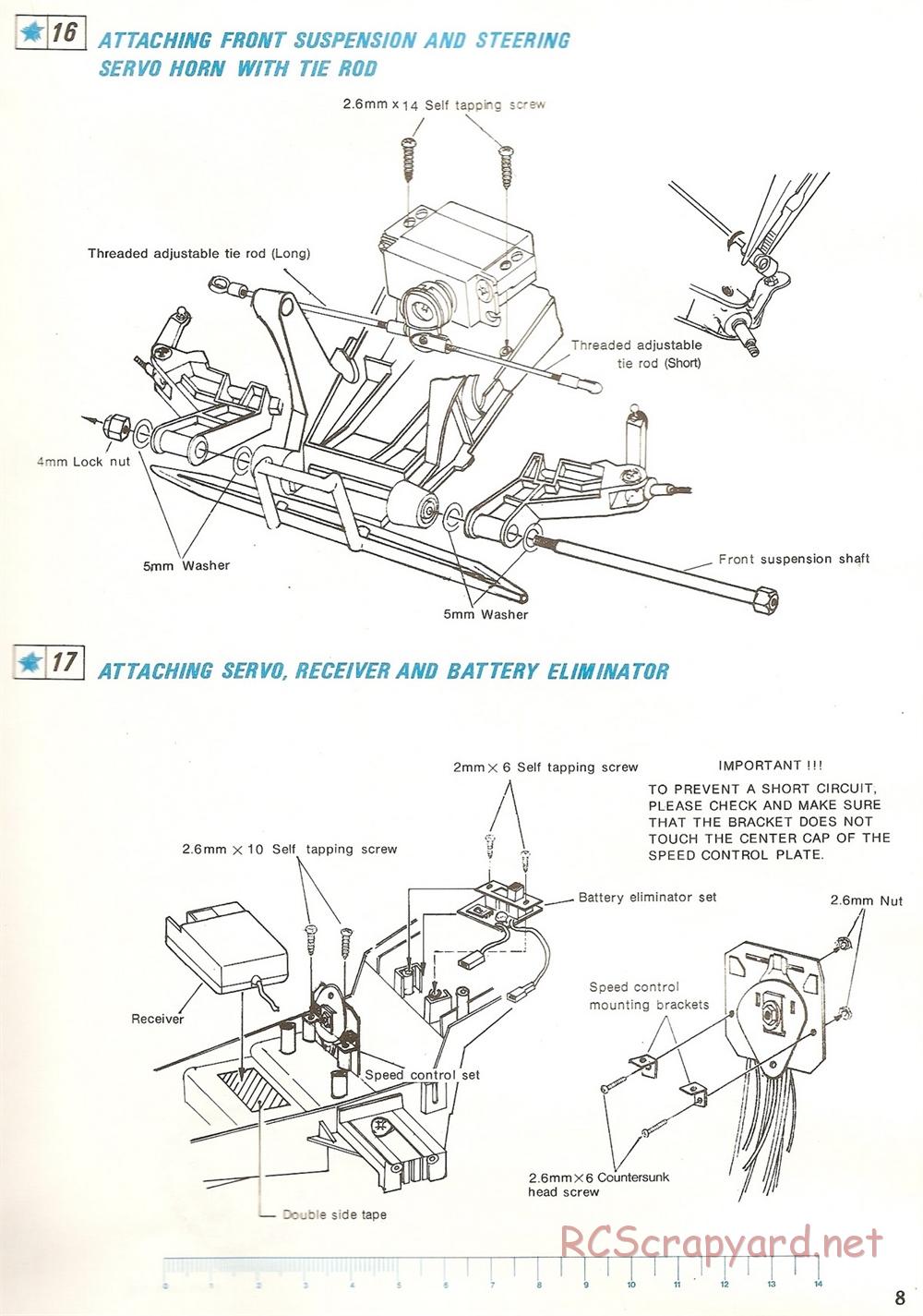 Traxxas - The Cat (1987) - Manual - Page 9